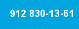 912 830-13-61 912 830-13-61